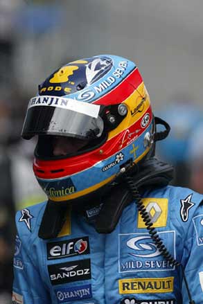 ALONSO - VUELTA RAPIDA EN CARRERA