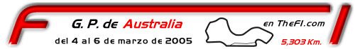 HORARIOS G.P. AUSTRALIA